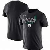 Boston Celtics Jayson Tatum Nike Player Performance T-Shirt Black,baseball caps,new era cap wholesale,wholesale hats